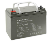 Qoltec Akumulator AGM 12V 36Ah max.540A - 1257484 - zdjęcie 1